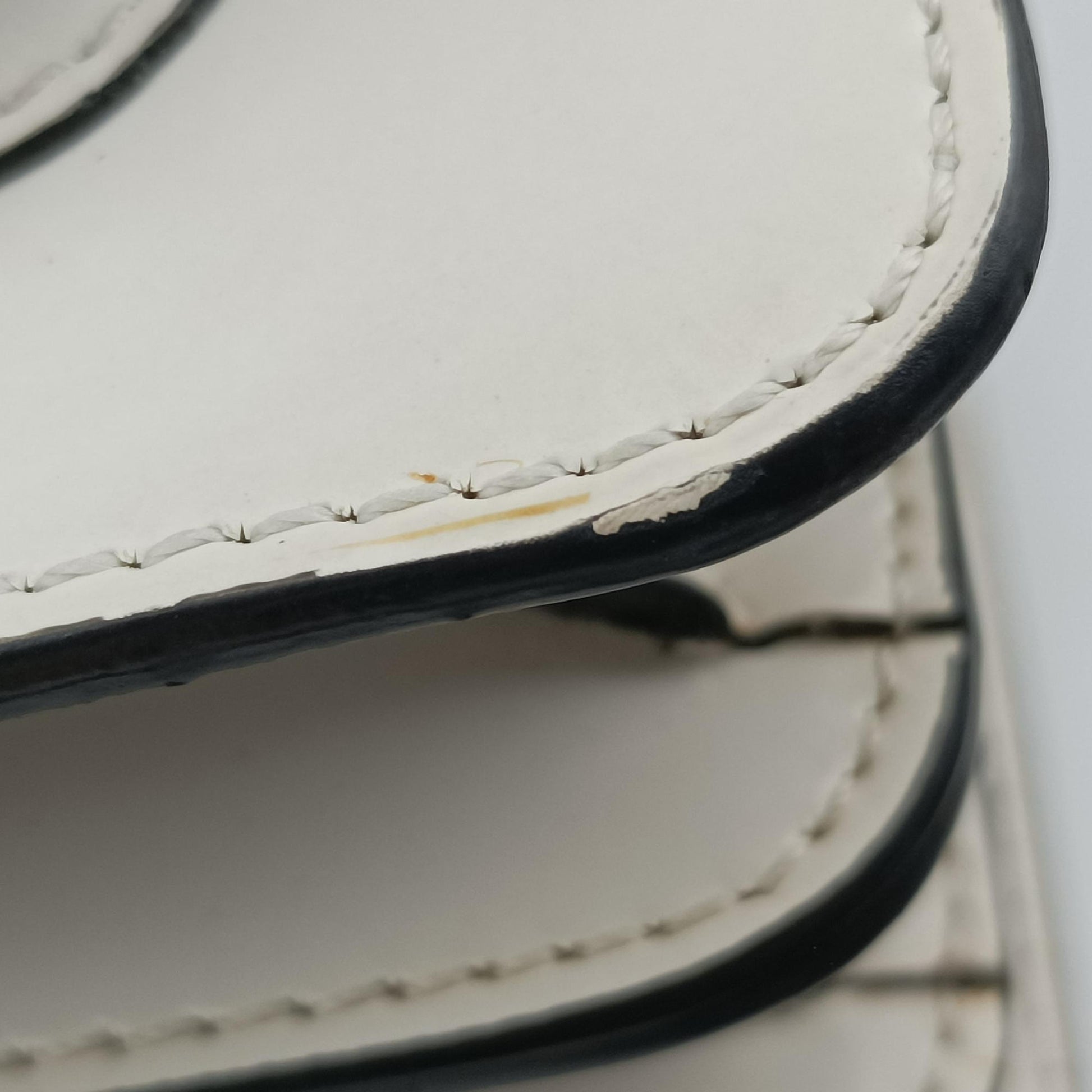 TRUNK White × Green Leather トランク ホワイト × グリーン レザー 