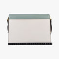 TRUNK White × Green Leather トランク ホワイト × グリーン レザー 