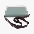 TRUNK White × Green Leather トランク ホワイト × グリーン レザー 