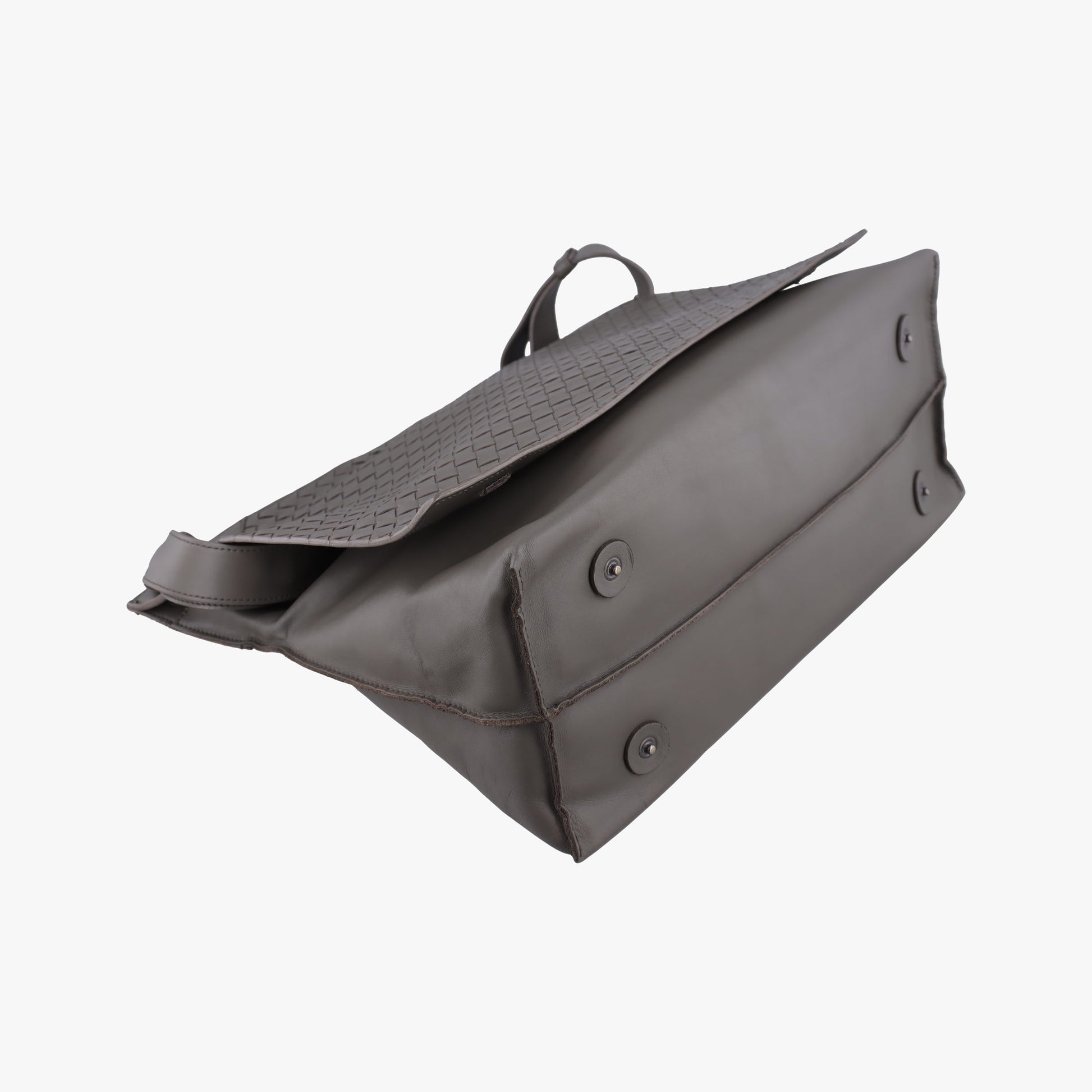Intrecciato Grey lambskin B02753975Rイントレチャート グレー ラムスキン B02753975R
