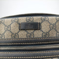GG Imprime Messenger Beige × Navy PVC coated canvas×leather 201448 E9879957GGインプリメ メッセンジャー ベージュ×ネイビー PVCコーティングキャンバス×レザー 201448 E9879957