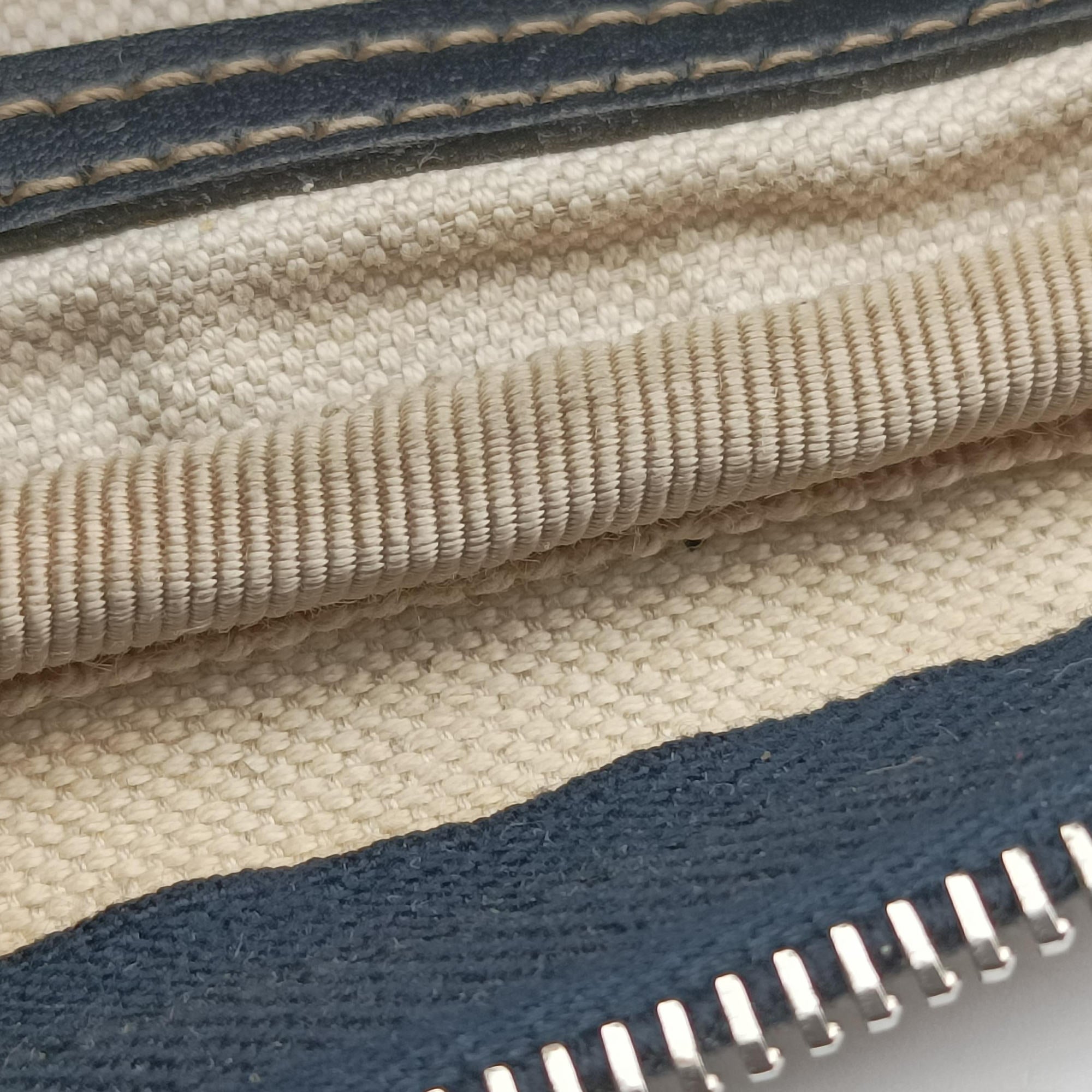 GG Imprime Messenger Beige × Navy PVC coated canvas×leather 201448 E9879957GGインプリメ メッセンジャー ベージュ×ネイビー PVCコーティングキャンバス×レザー 201448 E9879957