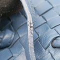 NODINI Intrecciato Blue lambskin B01514424Dノディーニ イントレチャート ブルー ラムスキン B01514424D