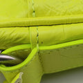 Le Cagole Neon Yellow lambskin 719065.7206.P.643888ルカゴール ネオンイエロー ラムスキン 719065.7206.P.643888