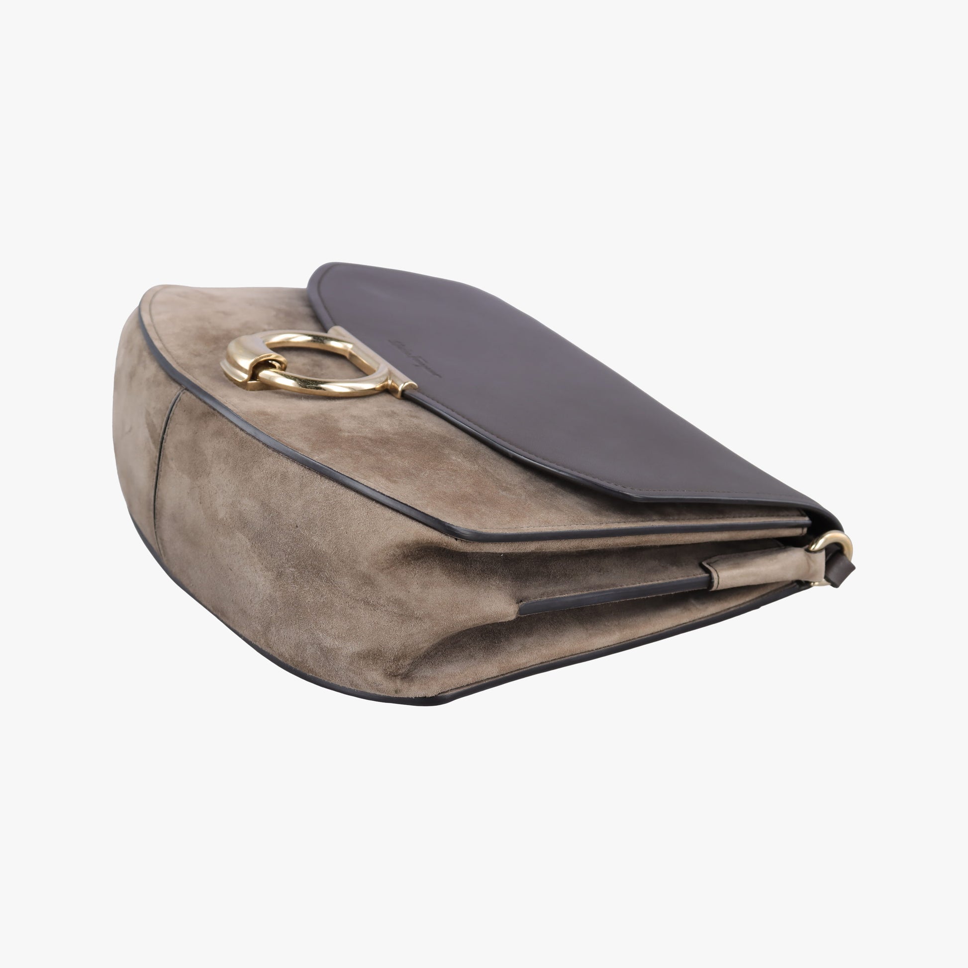 Margot Grey×Taupe Mixed Suede × leather AU-21/H761マーゴット グレー × トープ スエード×レザー AU-21/H761