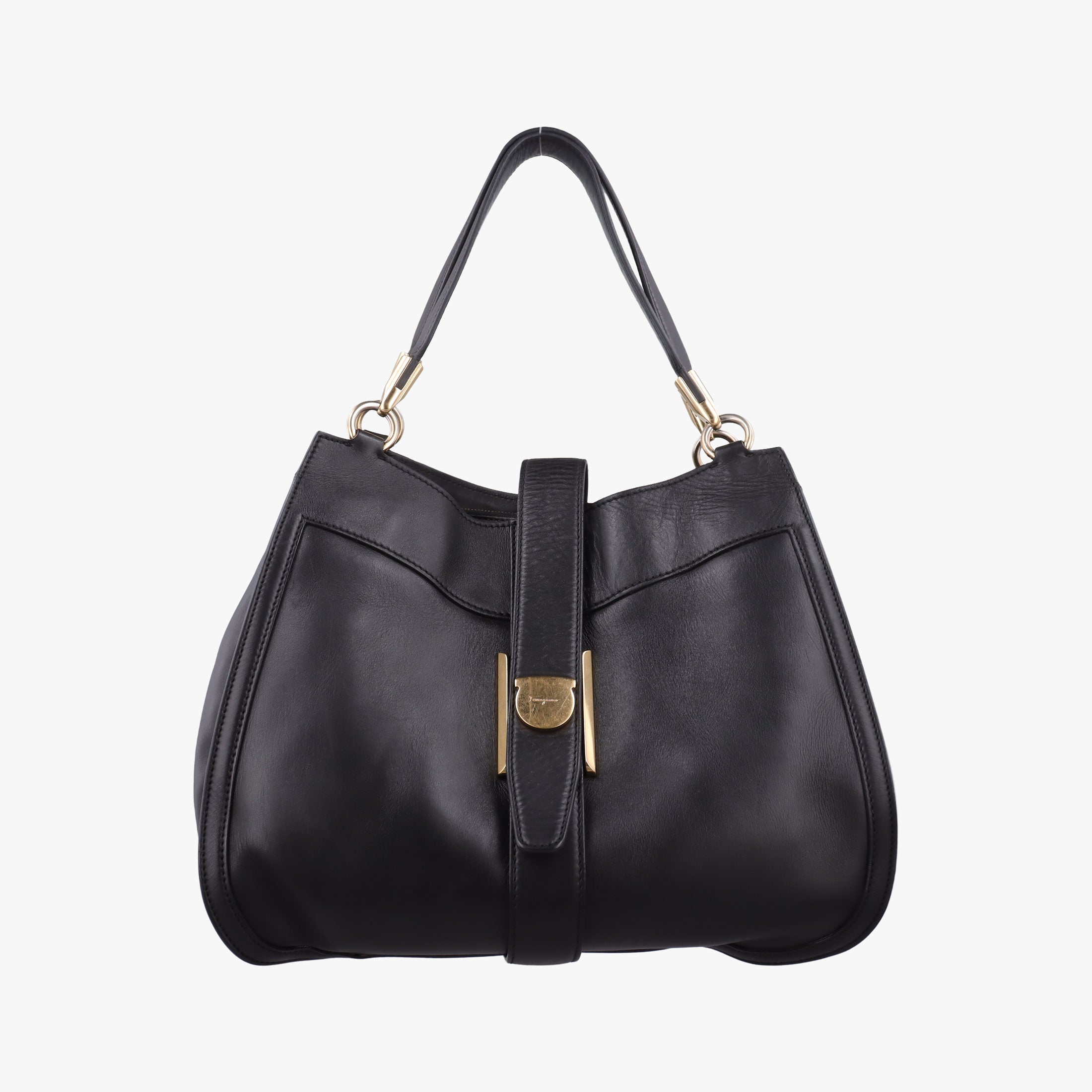 Enny hobo Black Leather EE-21 E746エニー ホーボー ブラック レザー EE-21 E746