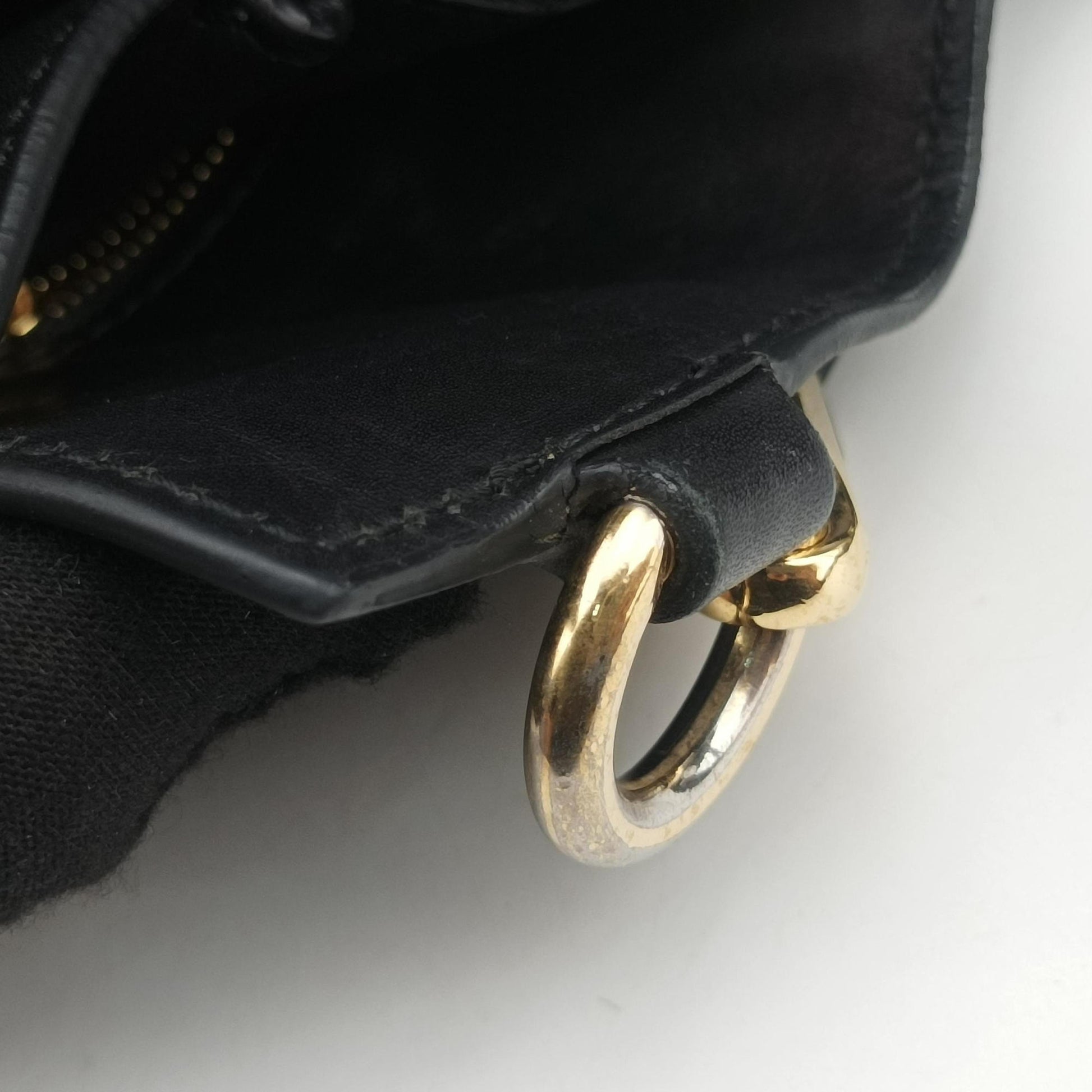 Enny hobo Black Leather EE-21 E746エニー ホーボー ブラック レザー EE-21 E746