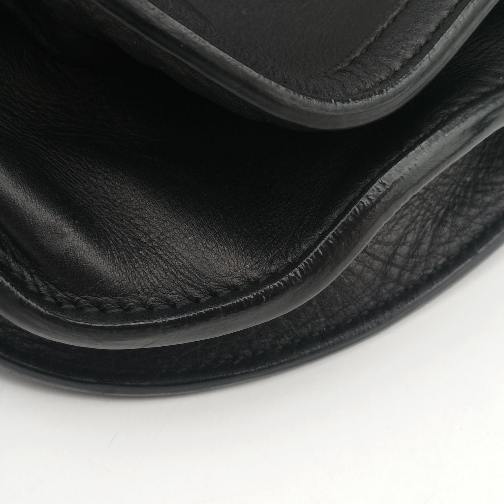 Enny hobo Black Leather EE-21 E746エニー ホーボー ブラック レザー EE-21 E746
