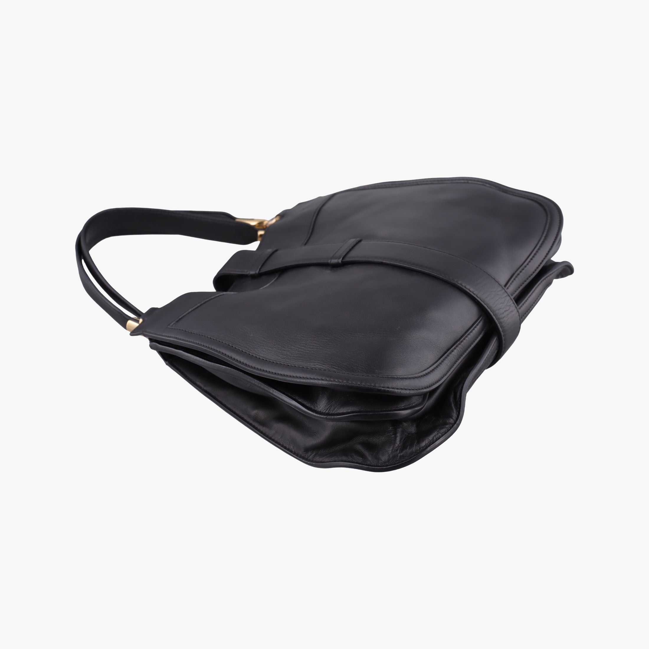 Enny hobo Black Leather EE-21 E746エニー ホーボー ブラック レザー EE-21 E746