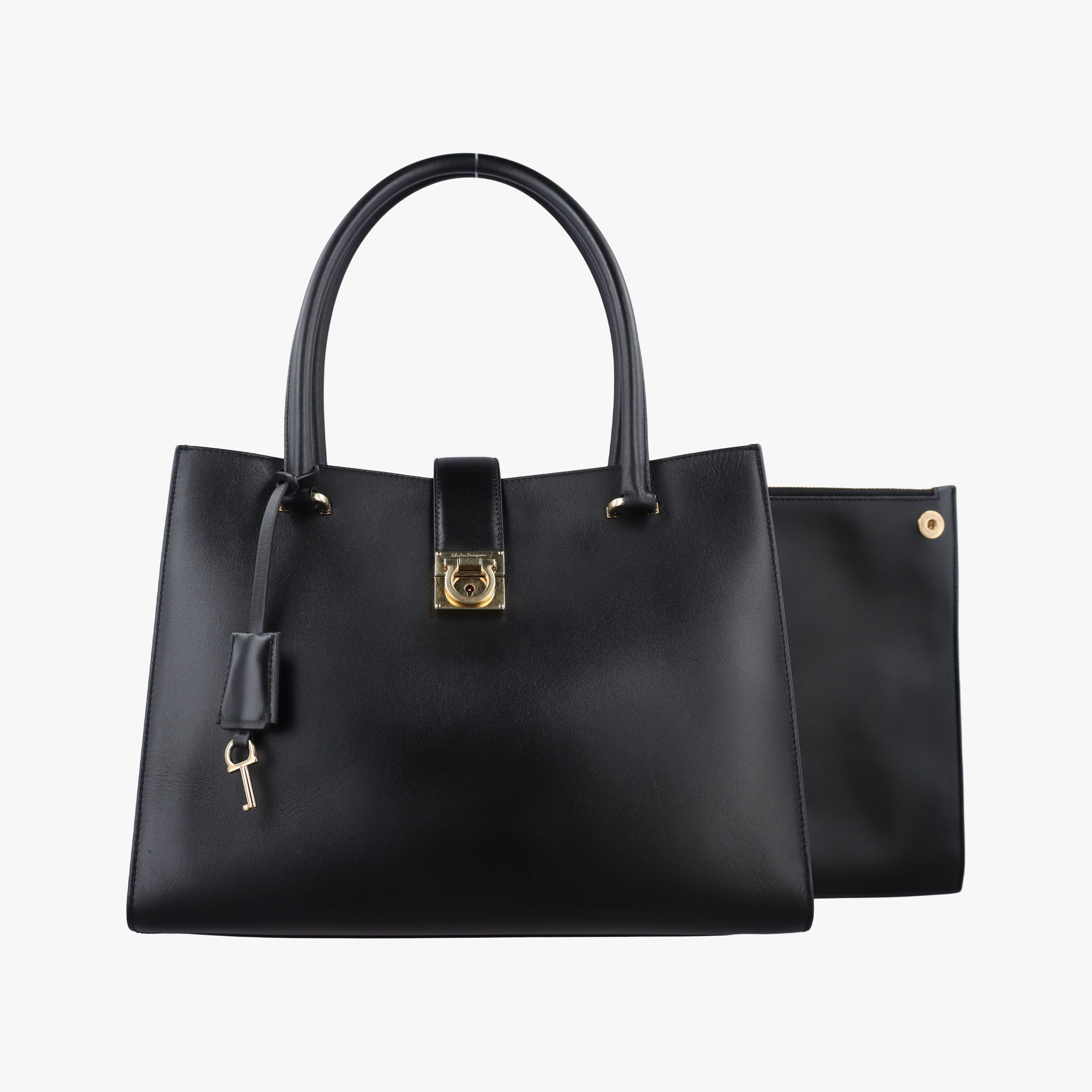 Gancini Juliet Black leather AU-21/D552ガンチーニ ジュリエット ブラック レザー AU-21/D552