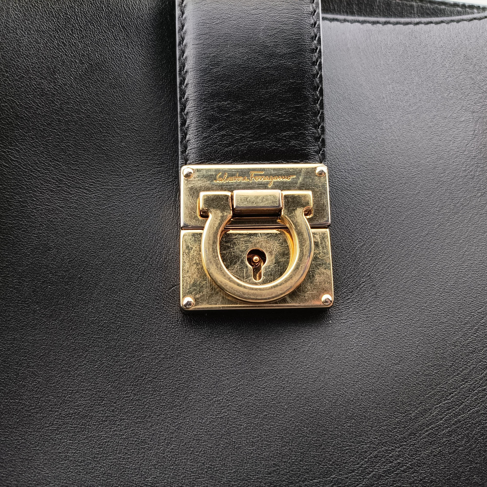 Gancini Juliet Black leather AU-21/D552ガンチーニ ジュリエット ブラック レザー AU-21/D552