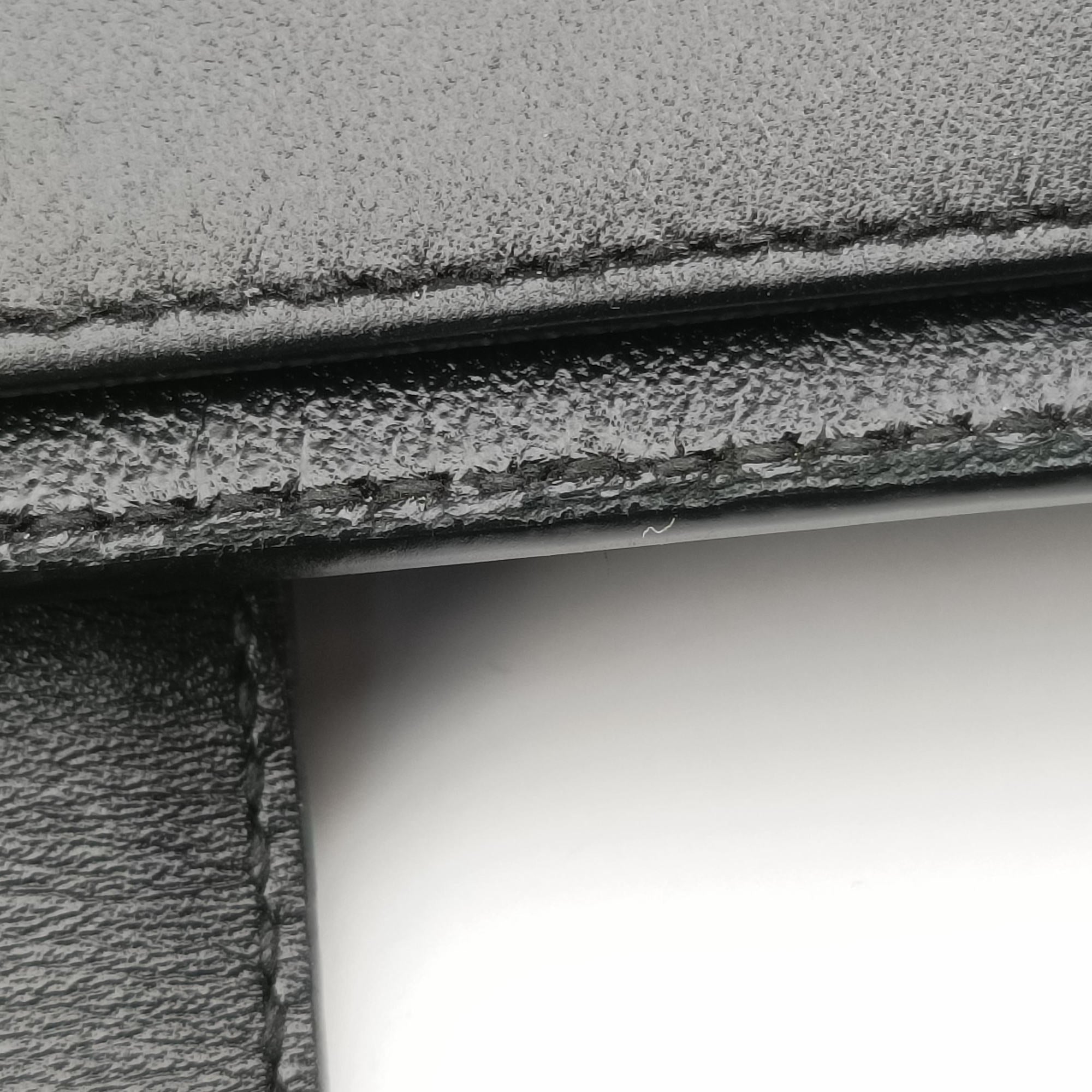 Gancini Juliet Black leather AU-21/D552ガンチーニ ジュリエット ブラック レザー AU-21/D552