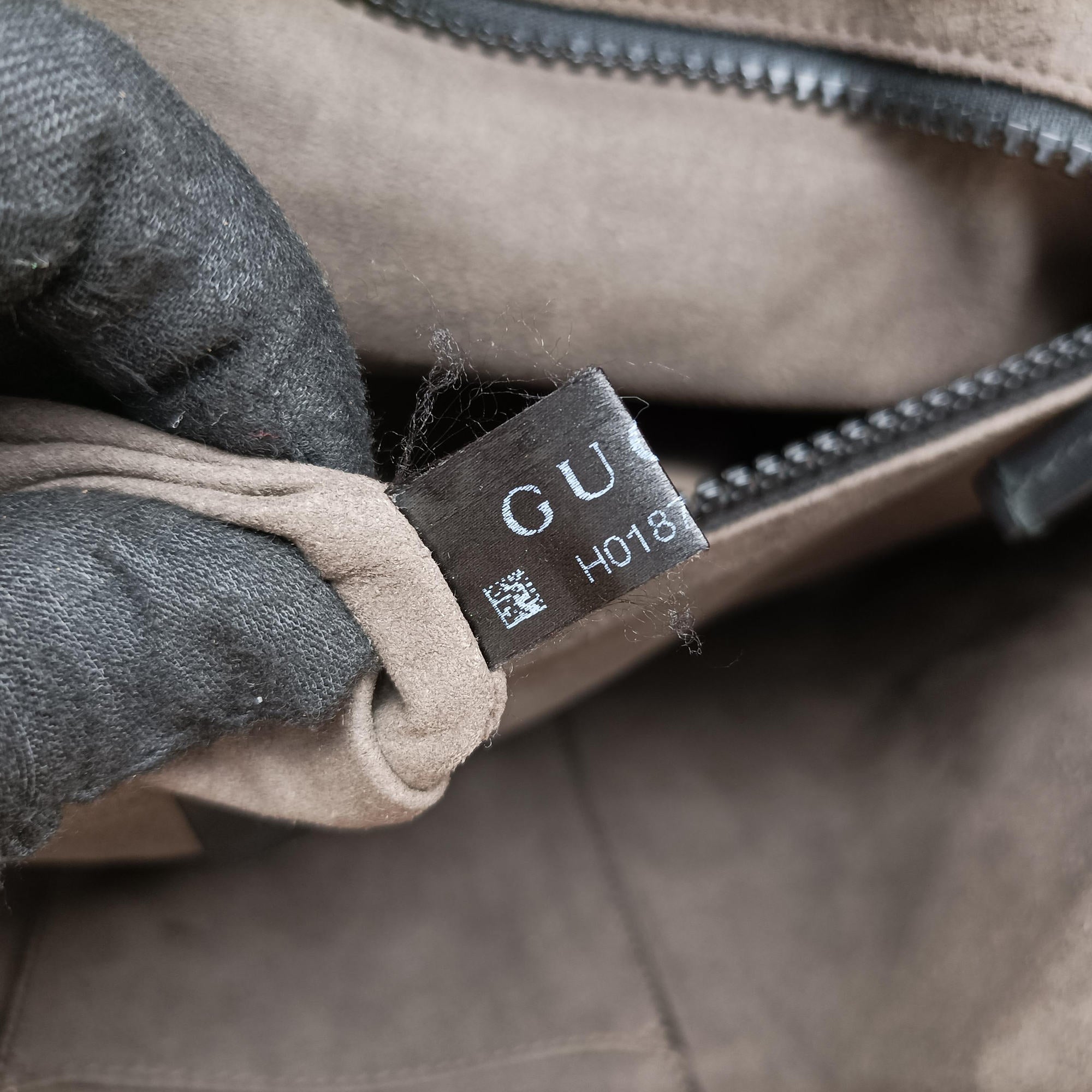 GG Plus GG Supreme Beige×black PVC coated canvas×Leather 406367 H018774868GGプラス GGスプリーム ベージュ×ブラック PVCコーティングキャンバス×レザー 406367 H018774868