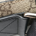 GG Plus GG Supreme Beige×black PVC coated canvas×Leather 406367 H018774868GGプラス GGスプリーム ベージュ×ブラック PVCコーティングキャンバス×レザー 406367 H018774868