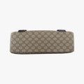 GG Plus GG Supreme Beige×black PVC coated canvas×Leather 406367 H018774868GGプラス GGスプリーム ベージュ×ブラック PVCコーティングキャンバス×レザー 406367 H018774868
