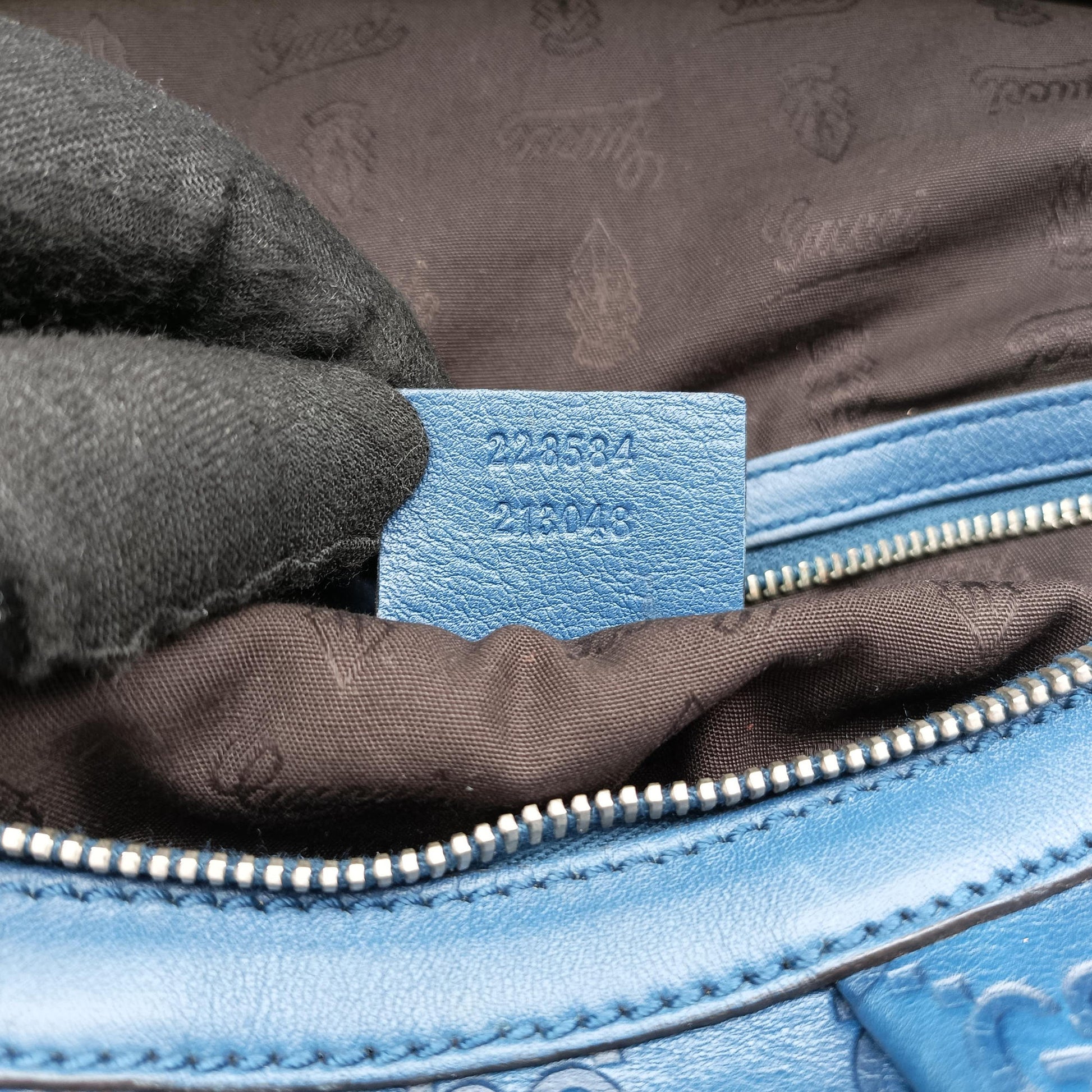 Icon Bit Blue Leather 228584 D7052163アイコンビット ブルー レザー 228584 D7052163