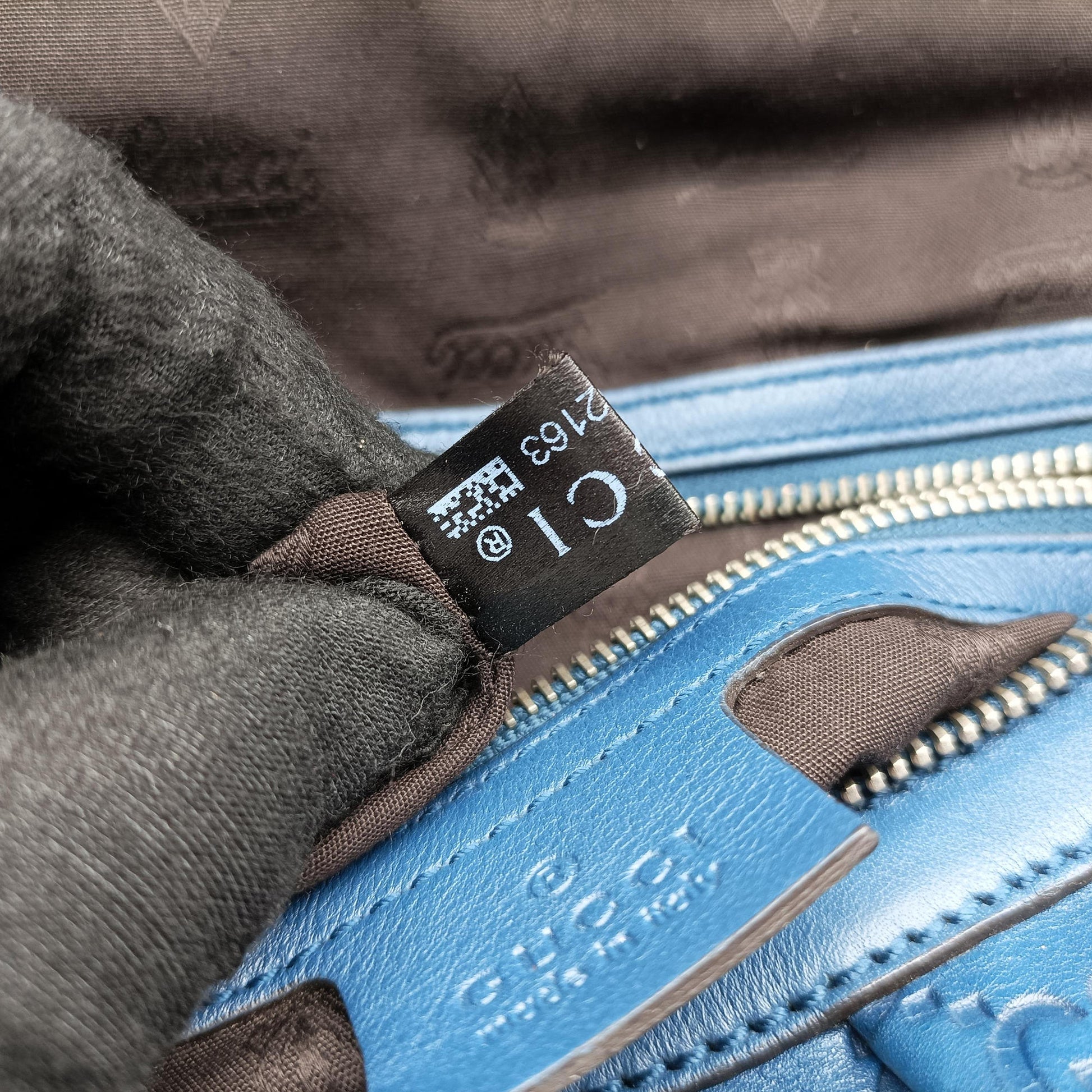 Icon Bit Blue Leather 228584 D7052163アイコンビット ブルー レザー 228584 D7052163