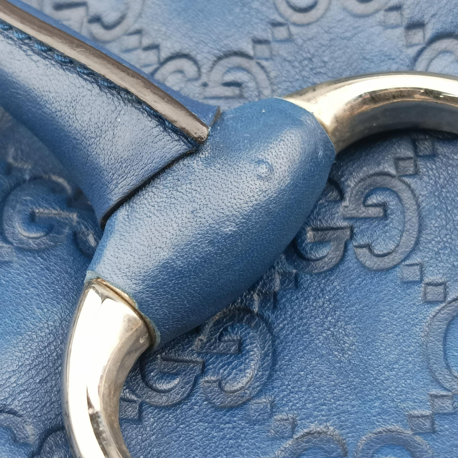 Icon Bit Blue Leather 228584 D7052163アイコンビット ブルー レザー 228584 D7052163
