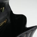 Vara Logo Ribbon Stripe Black Leather AU-21/F164ヴァラ ロゴ リボン ストライプ ブラック レザー AU-21/F164