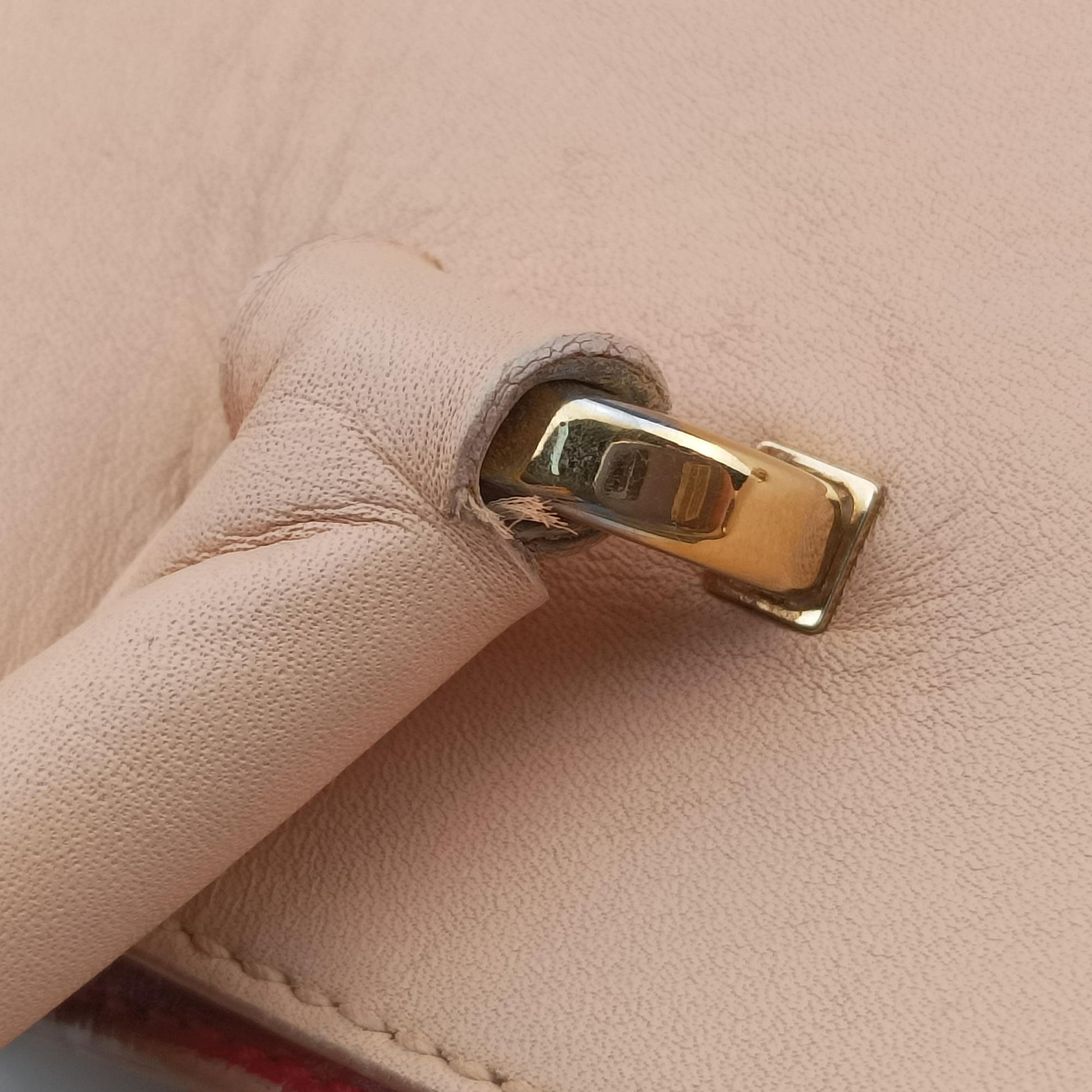 Gancini Juliet Beige leather AU-21/D552ガンチーニ ジュリエット ベージュ レザー AU-21/D552