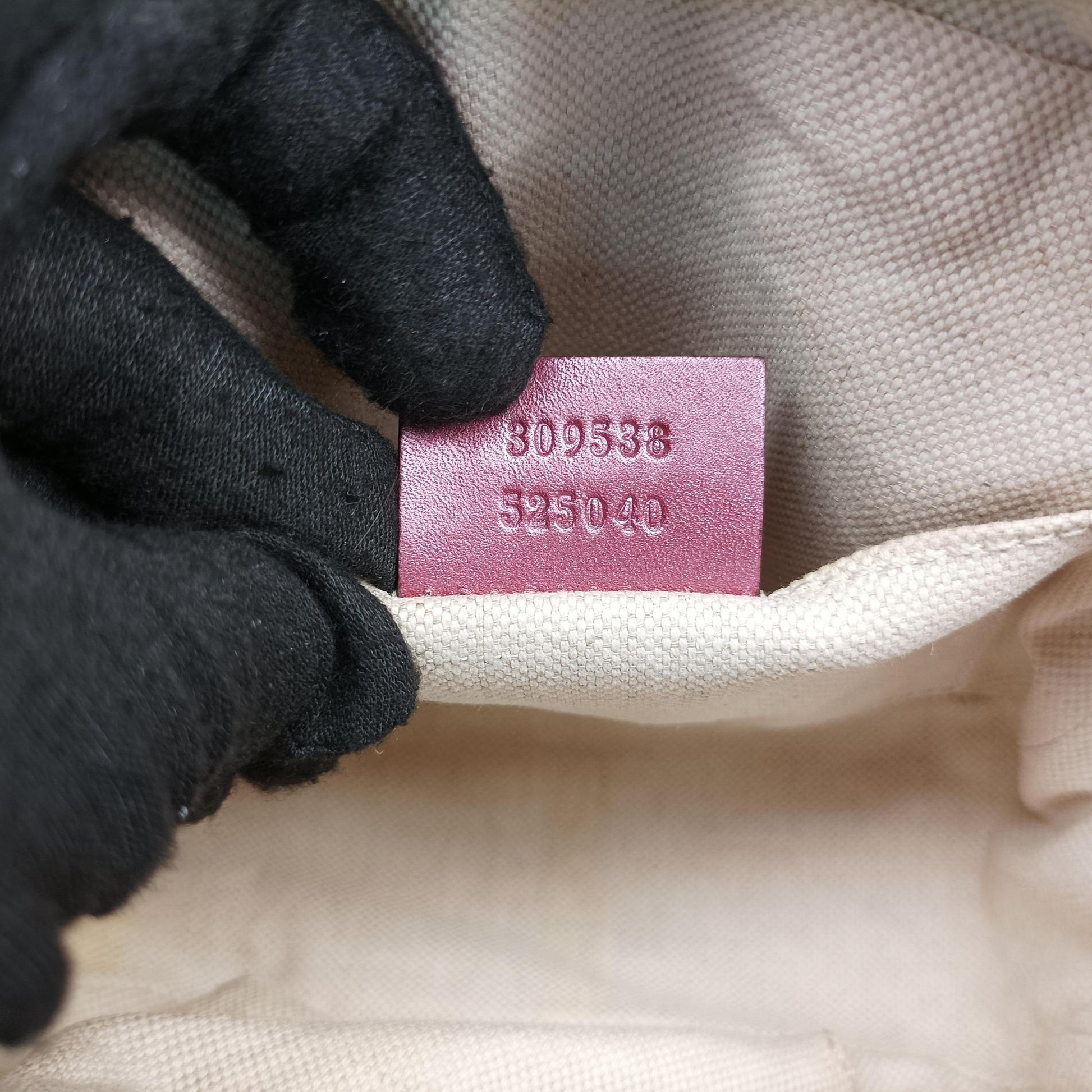 Microguccissima bamboo camera Pink Leather 309538 B013121338マイクログッチシマ バンブー ピンク レザー 309538 B013121338
