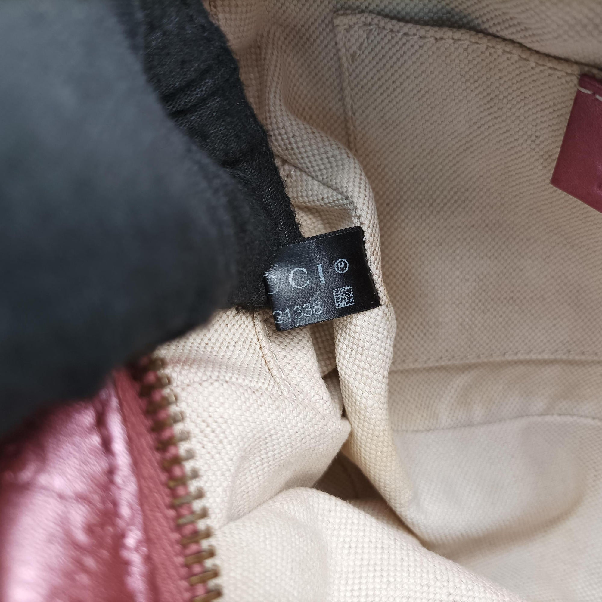 Microguccissima bamboo camera Pink Leather 309538 B013121338マイクログッチシマ バンブー ピンク レザー 309538 B013121338