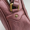 Microguccissima bamboo camera Pink Leather 309538 B013121338マイクログッチシマ バンブー ピンク レザー 309538 B013121338