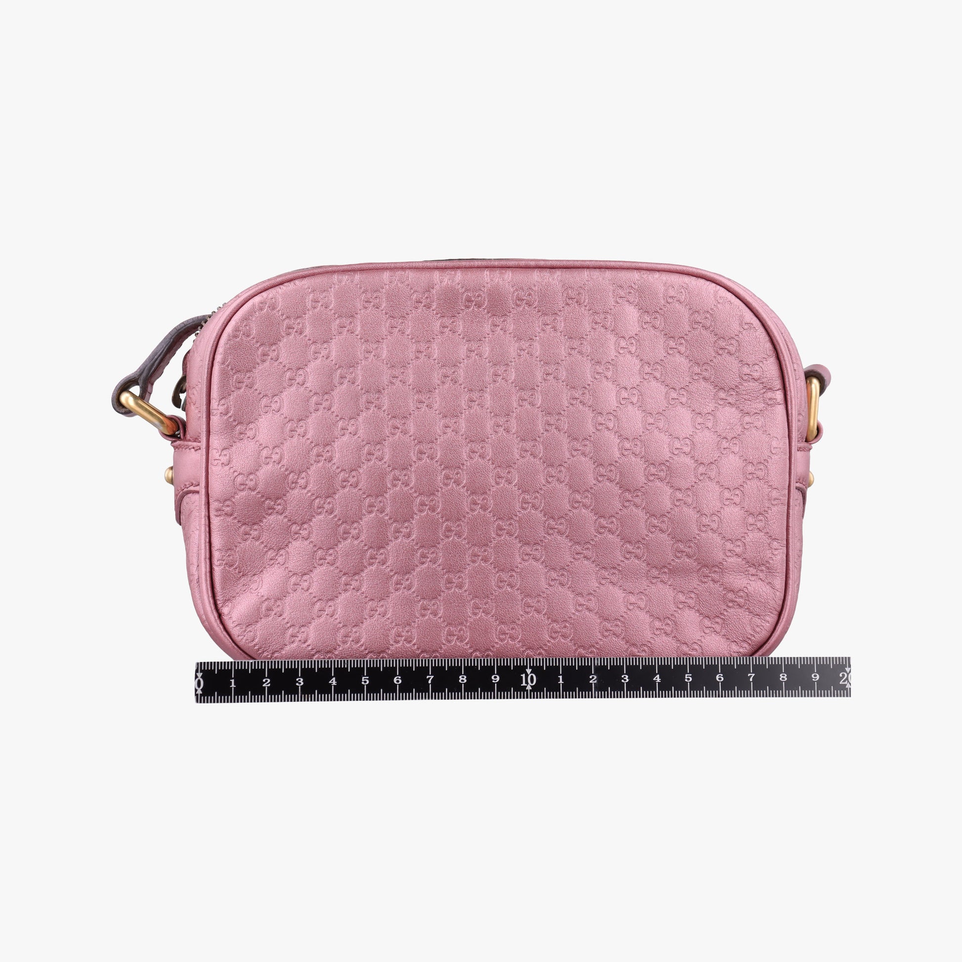 Microguccissima bamboo camera Pink Leather 309538 B013121338マイクログッチシマ バンブー ピンク レザー 309538 B013121338
