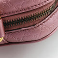 Microguccissima bamboo camera Pink Leather 309538 B013121338マイクログッチシマ バンブー ピンク レザー 309538 B013121338