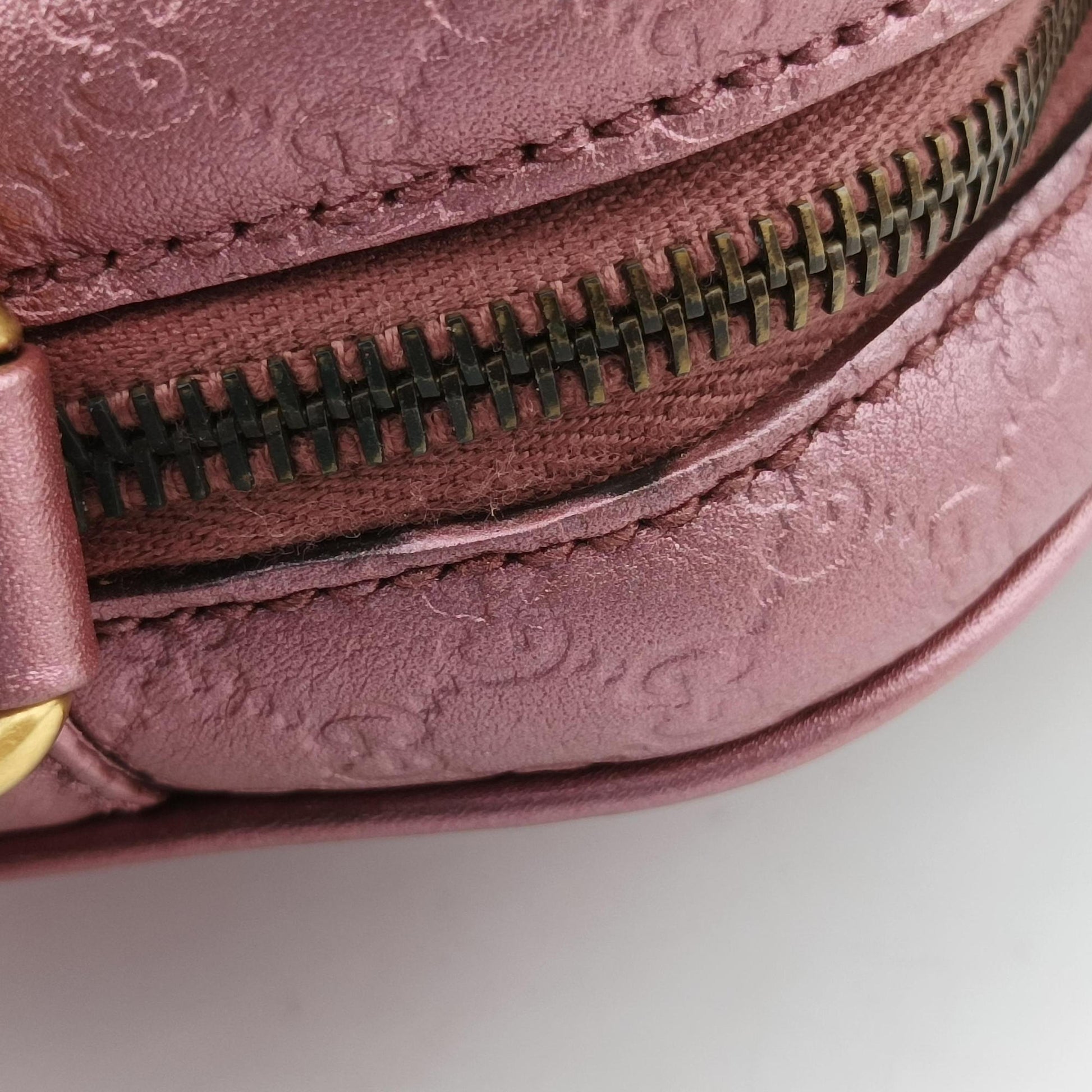 Microguccissima bamboo camera Pink Leather 309538 B013121338マイクログッチシマ バンブー ピンク レザー 309538 B013121338