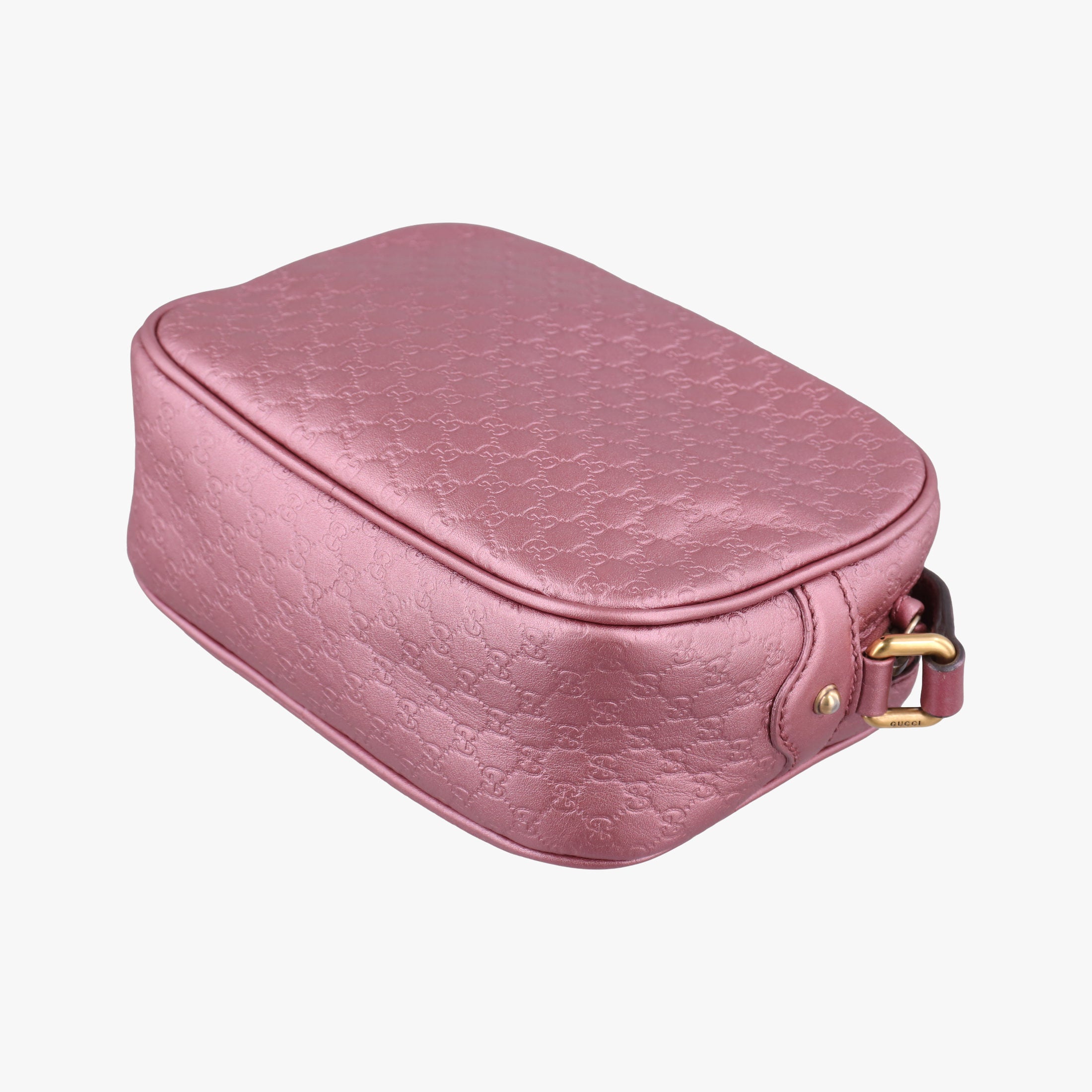 Microguccissima bamboo camera Pink Leather 309538 B013121338マイクログッチシマ バンブー ピンク レザー 309538 B013121338