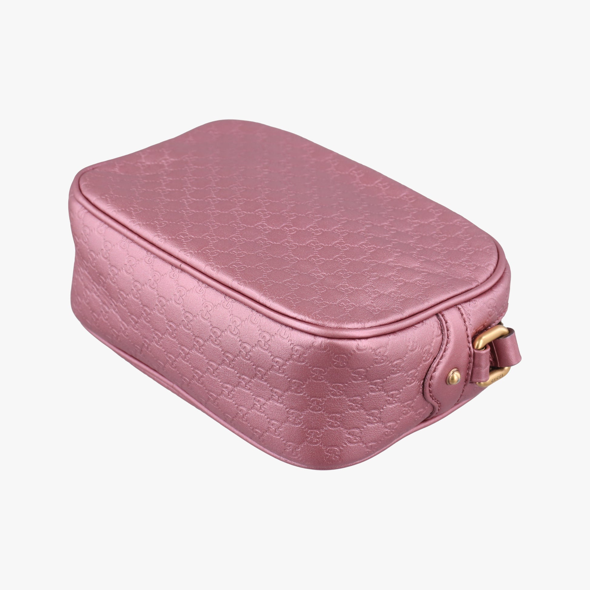 Microguccissima bamboo camera Pink Leather 309538 B013121338マイクログッチシマ バンブー ピンク レザー 309538 B013121338