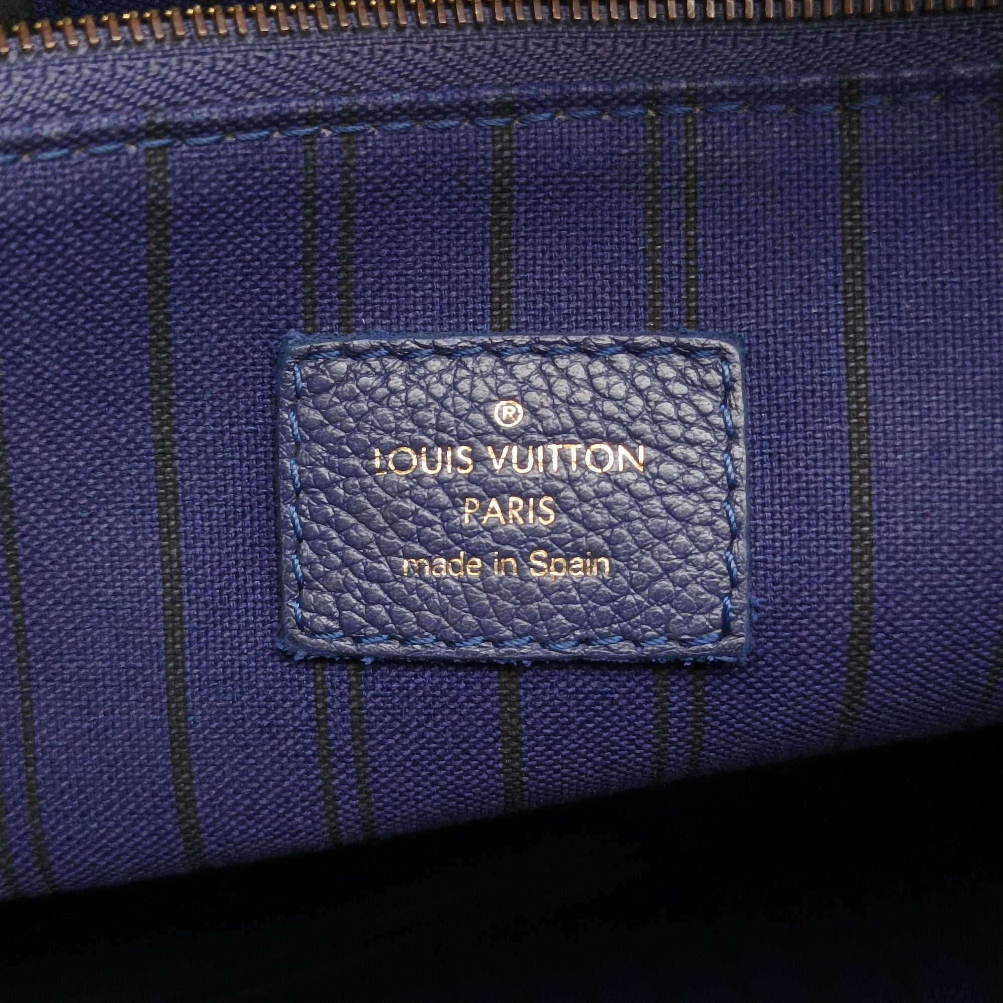 Metis Hobo Celeste Blue Monogram Empreinte M40812 CA2103メティス ダークネイビー モノグラム アンプラント M40812 CA2103