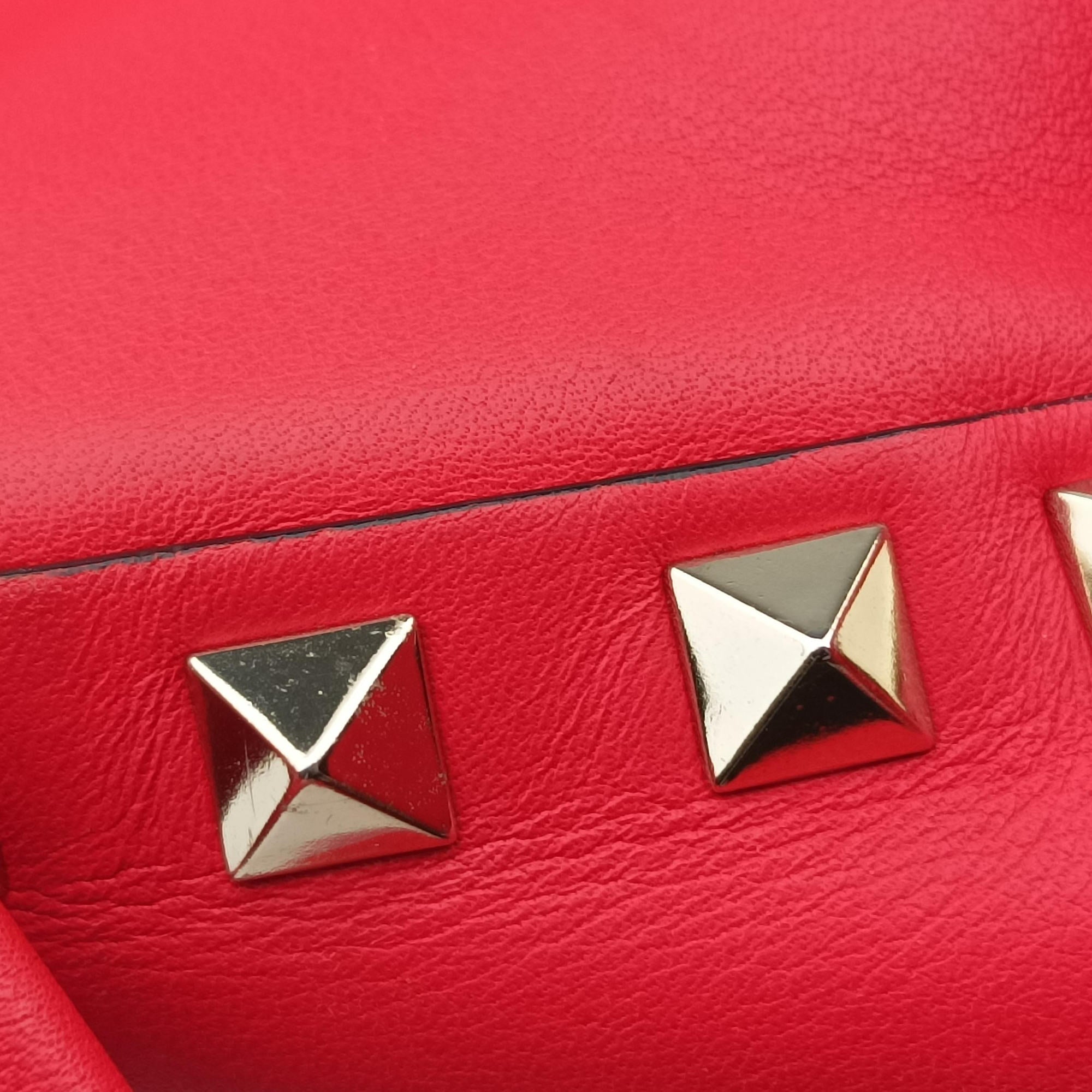 Rockstud Red Leather TV1W2B0859BOLロックスタッズ レッド レザー TV1W2B0859BOL