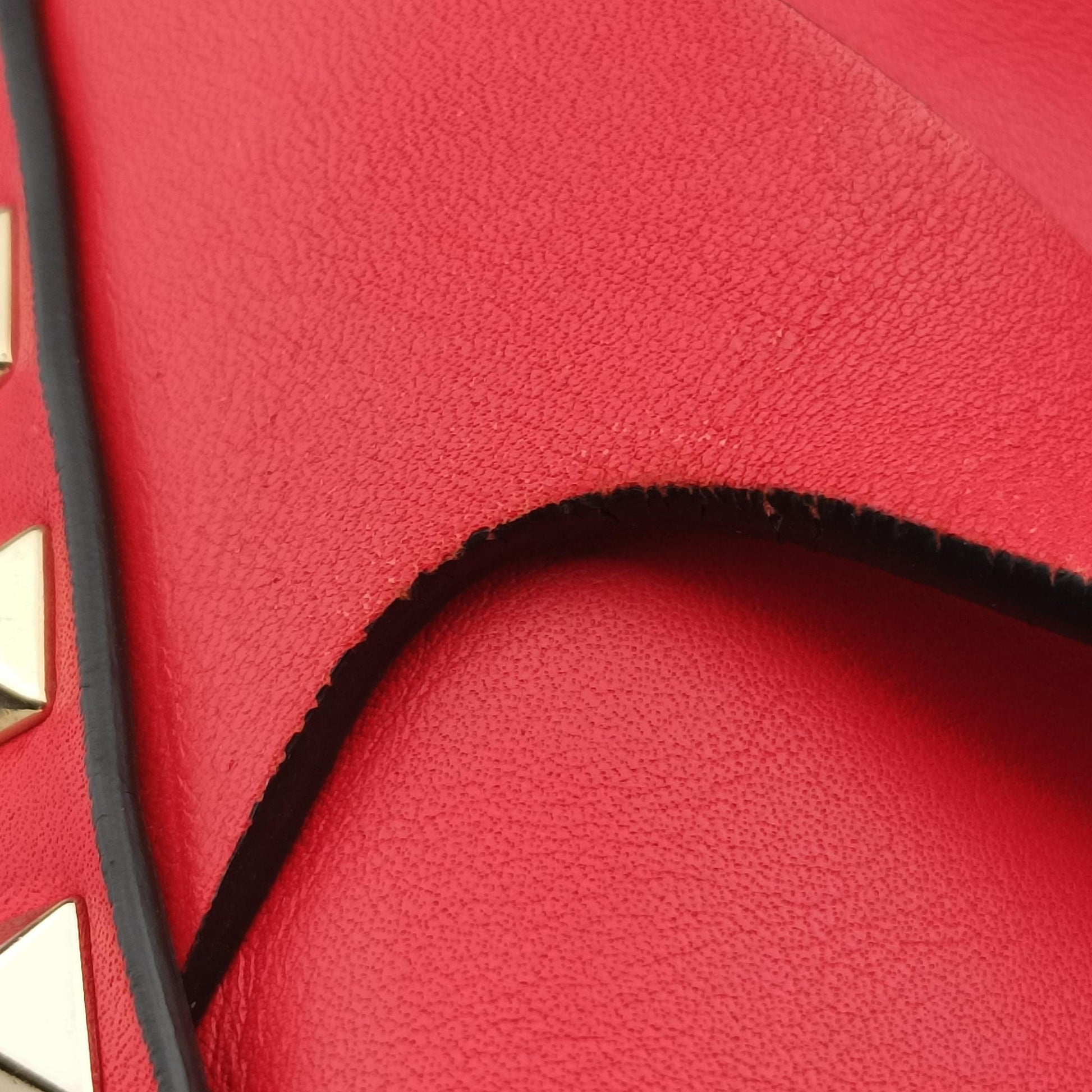 Rockstud Red Leather TV1W2B0859BOLロックスタッズ レッド レザー TV1W2B0859BOL