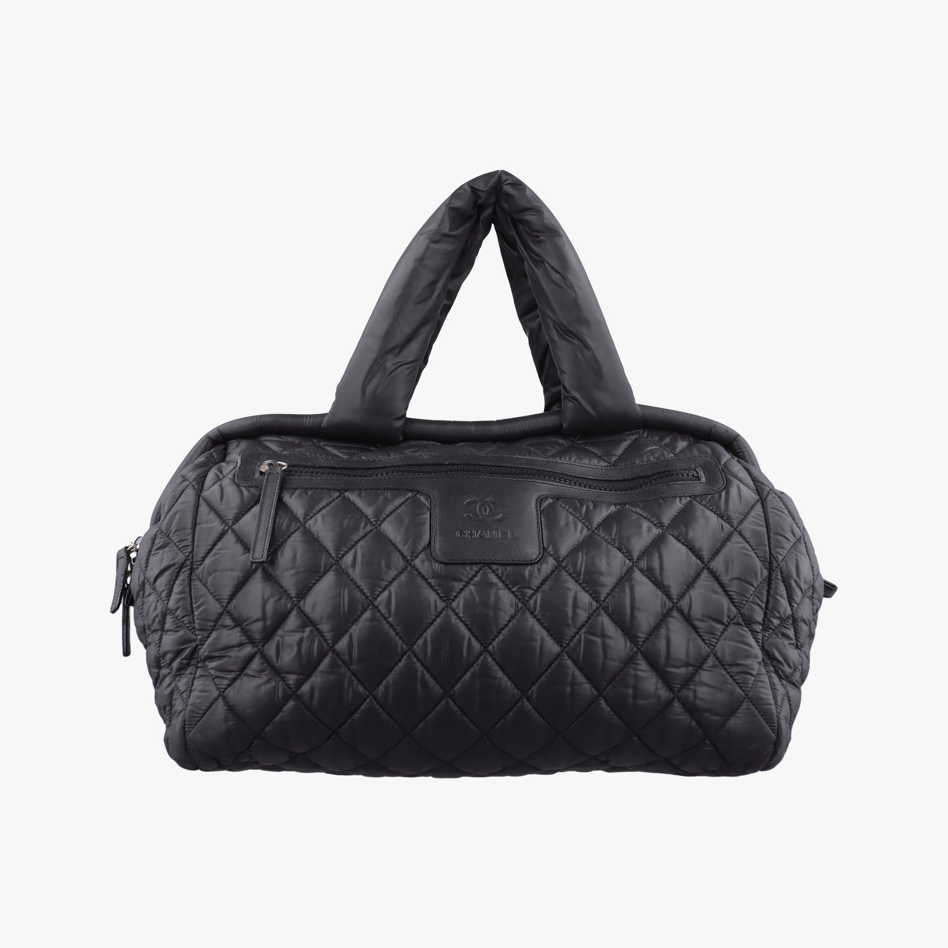 Cococoon Quilting Black Nylon×Leather A47107 13656644コココクーン キルティング ブラック ナイロン×レザー A47107 13656644