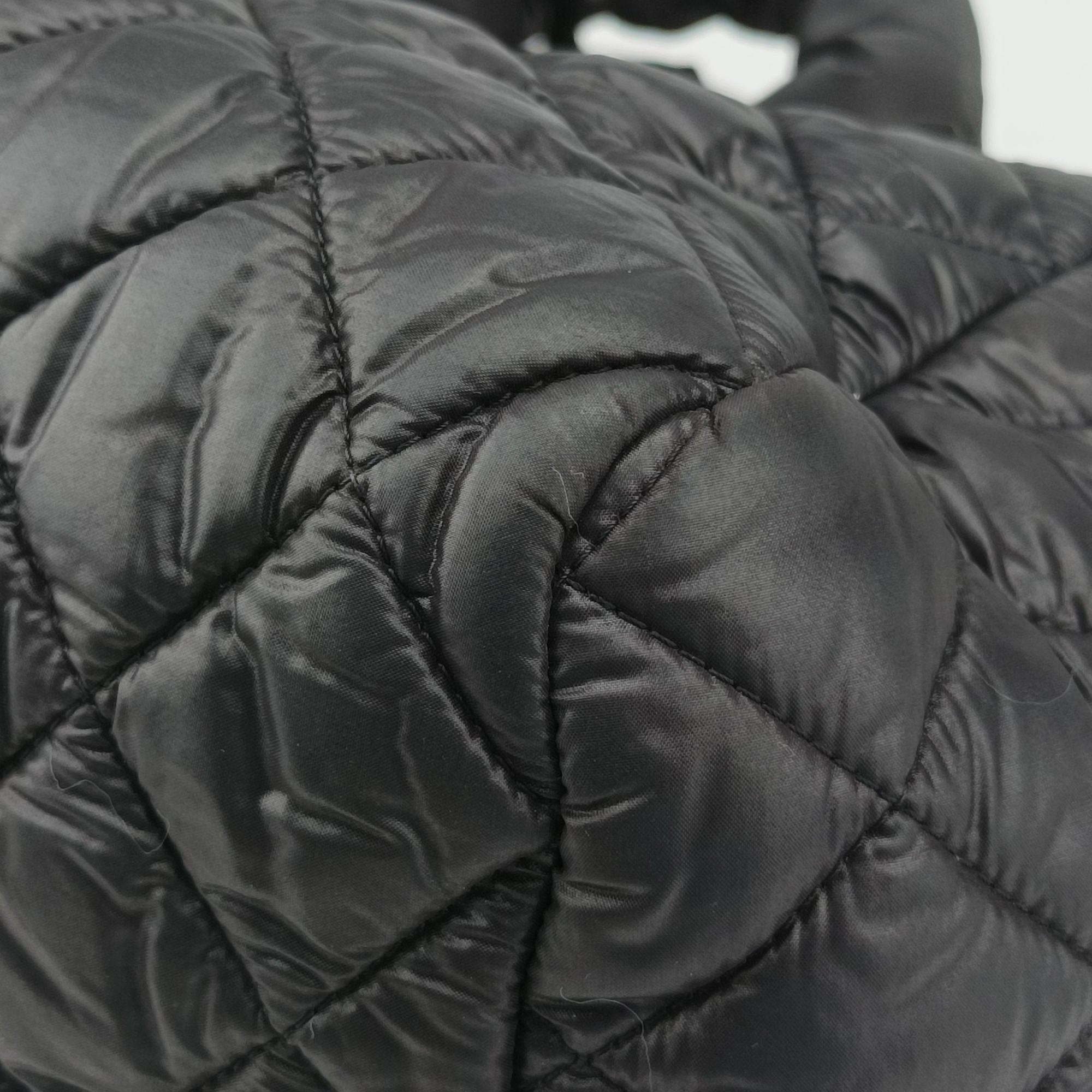 Cococoon Quilting Black Nylon×Leather A47107 13656644コココクーン キルティング ブラック ナイロン×レザー A47107 13656644