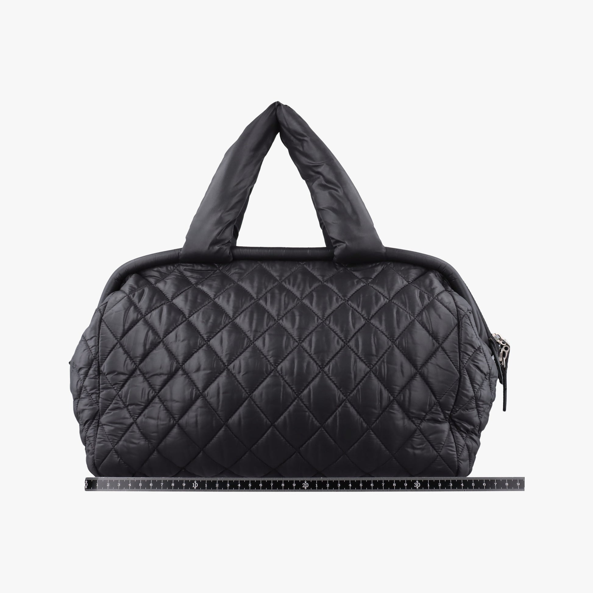 Cococoon Quilting Black Nylon×Leather A47107 13656644コココクーン キルティング ブラック ナイロン×レザー A47107 13656644