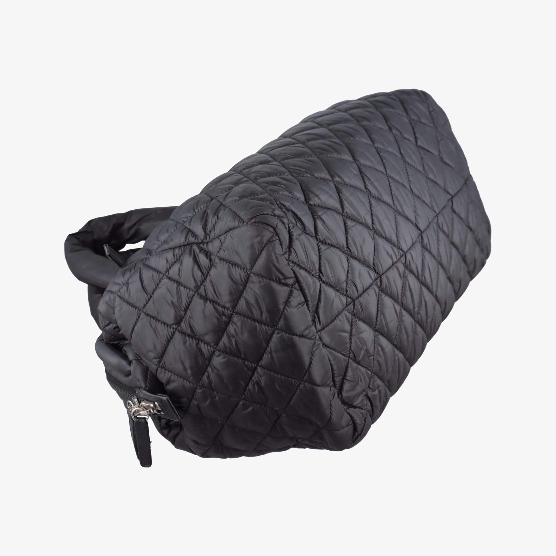 Cococoon Quilting Black Nylon×Leather A47107 13656644コココクーン キルティング ブラック ナイロン×レザー A47107 13656644