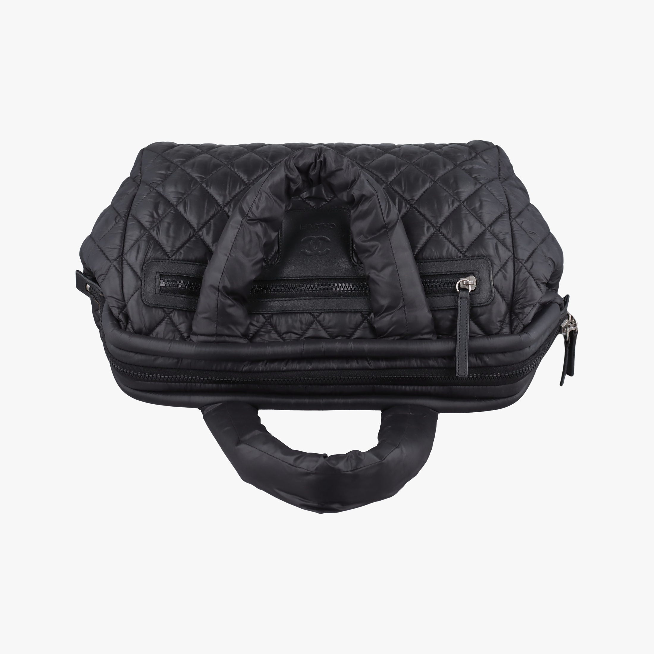 Cococoon Quilting Black Nylon×Leather A47107 13656644コココクーン キルティング ブラック ナイロン×レザー A47107 13656644