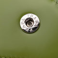 Triangle Logo Plate Green SAFFIANO Leather 1NR015 234トライアングルロゴ グリーン サフィアーノレザー 1NR015 234