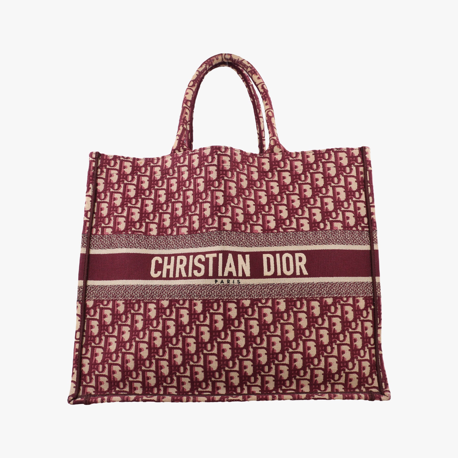 Book Tote Red Jacquard 50-MA-0139ブックトート レッド ジャガード 50-MA-0139