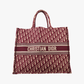 Book Tote Red Jacquard 50-MA-0139ブックトート レッド ジャガード 50-MA-0139