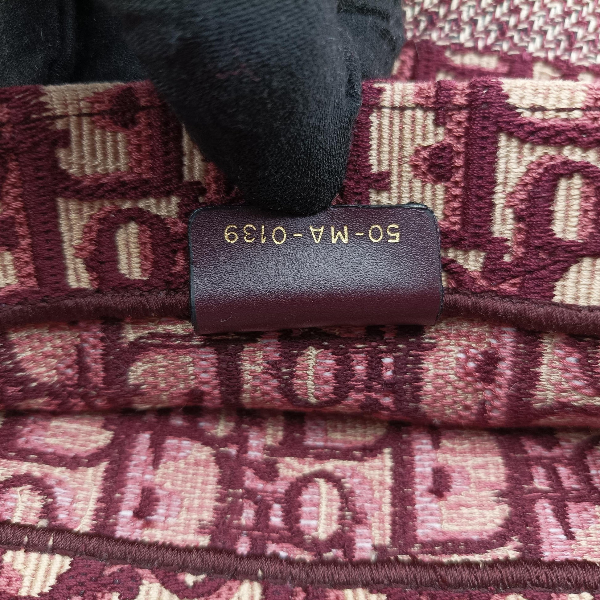 Book Tote Red Jacquard 50-MA-0139ブックトート レッド ジャガード 50-MA-0139