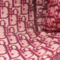 Book Tote Red Jacquard 50-MA-0139ブックトート レッド ジャガード 50-MA-0139