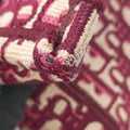 Book Tote Red Jacquard 50-MA-0139ブックトート レッド ジャガード 50-MA-0139