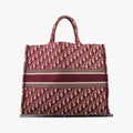Book Tote Red Jacquard 50-MA-0139ブックトート レッド ジャガード 50-MA-0139