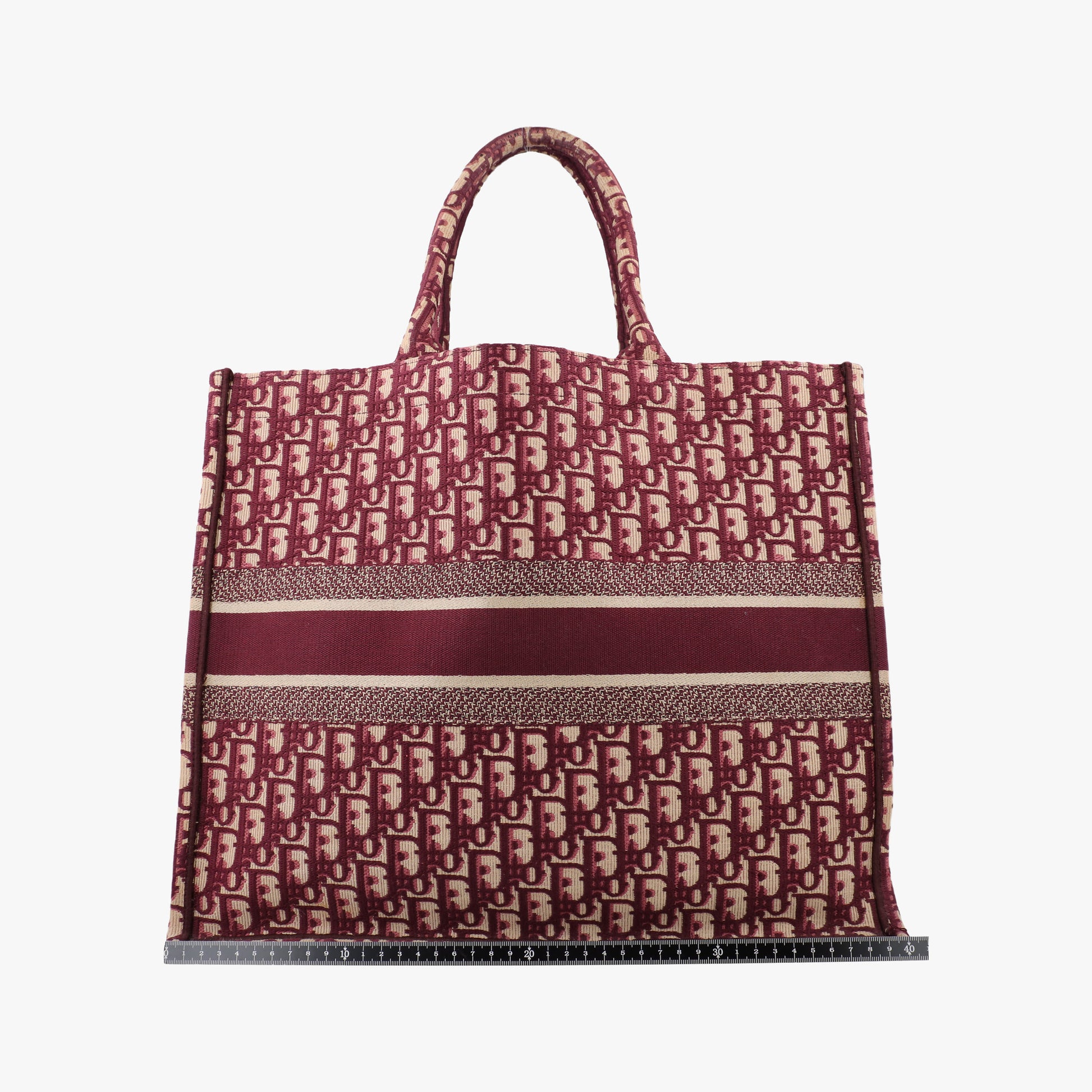 Book Tote Red Jacquard 50-MA-0139ブックトート レッド ジャガード 50-MA-0139