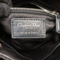 Lady Dior Black Silk 01-RU-0128レディディオール ブラック シルク 01-RU-0128