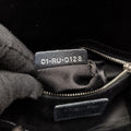 Lady Dior Black Silk 01-RU-0128レディディオール ブラック シルク 01-RU-0128